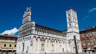 The church of San Michele in Foro, Lucca, Italy