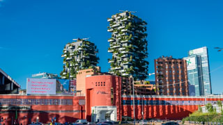 Les tours résidentielles Bosco Verticale (Forêt verticale), Milan, Italie