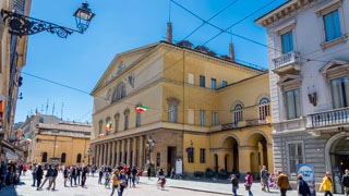 El Teatro Regio, Parma, Italia