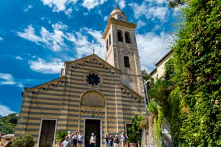 Die Martinskirche, Portofino, Italien