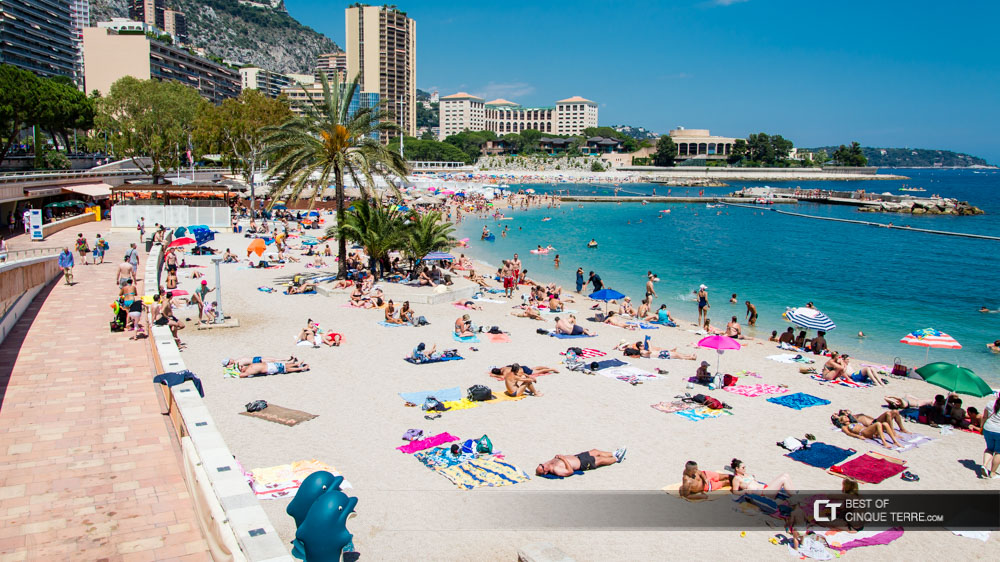 Monaco. Larvotto Beach